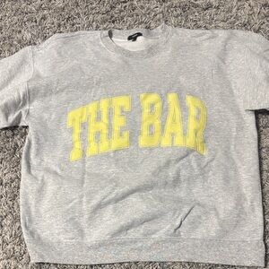 The Bar Sweatshirt - Yellow